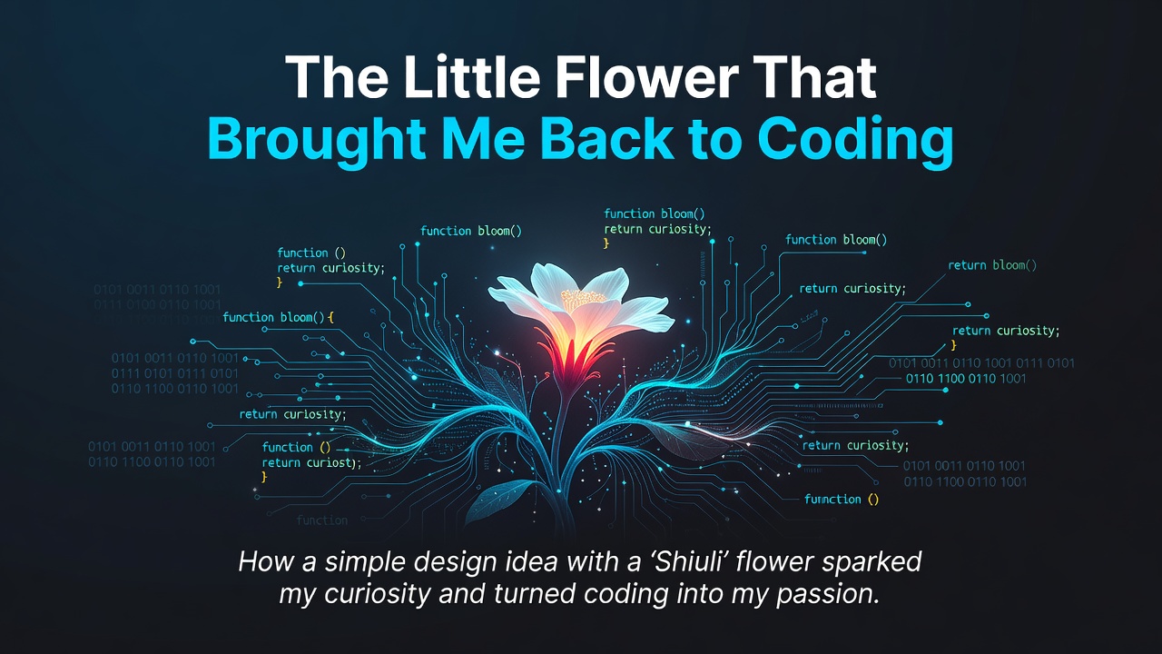 The Little Flower That Brought Me Back to Coding