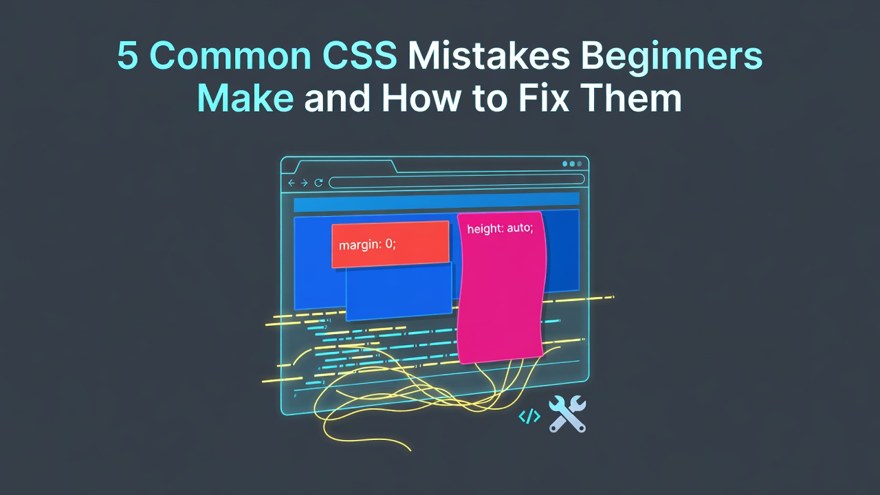 5 Common CSS Mistakes Beginners Make and How to Fix Them