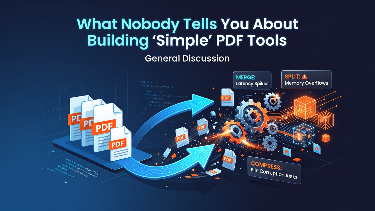 What Nobody Tells You About Building "Simple" PDF Tools