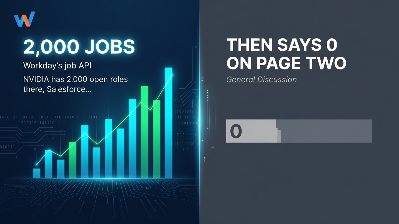 Workday's job API tells you there are 2,000 jobs, then says 0 on page two