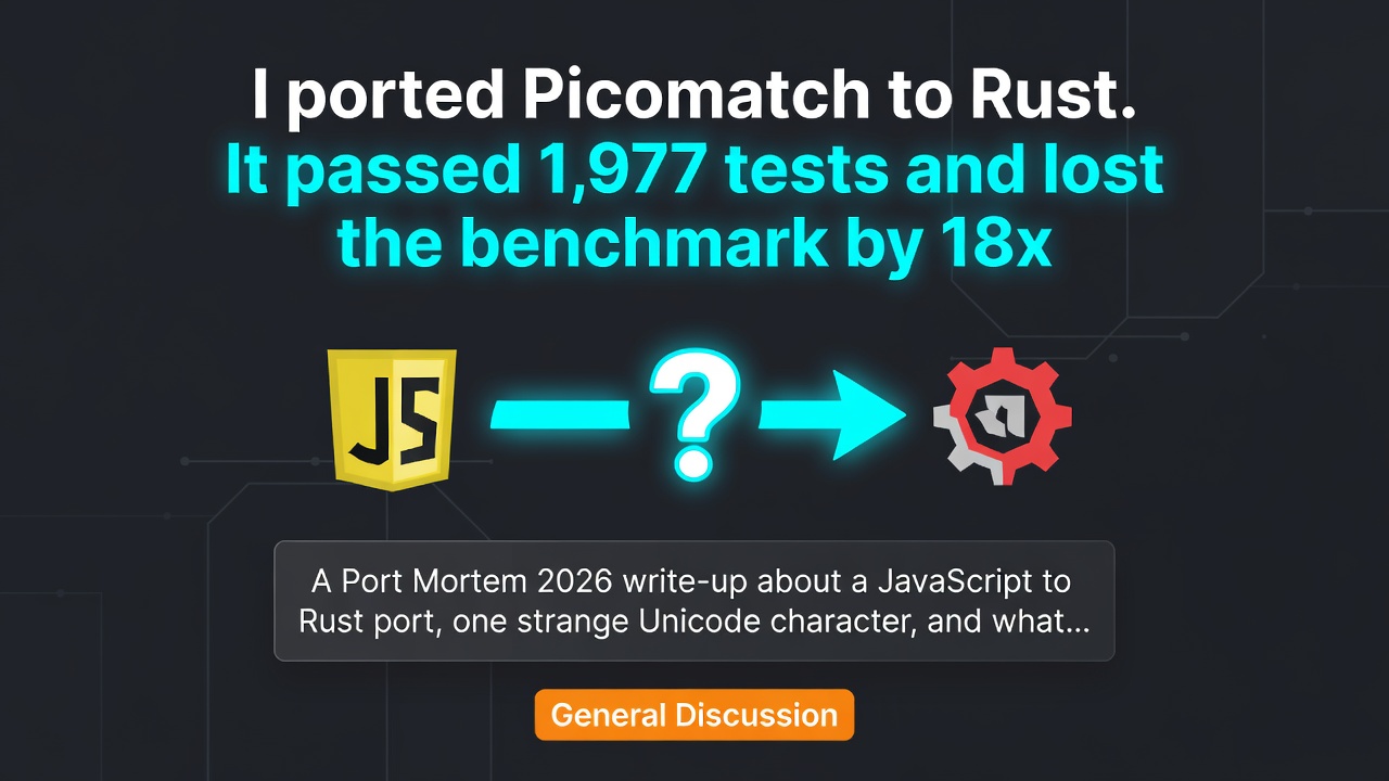 I ported Picomatch to Rust. It passed 1,977 tests and lost the benchmark by 18x