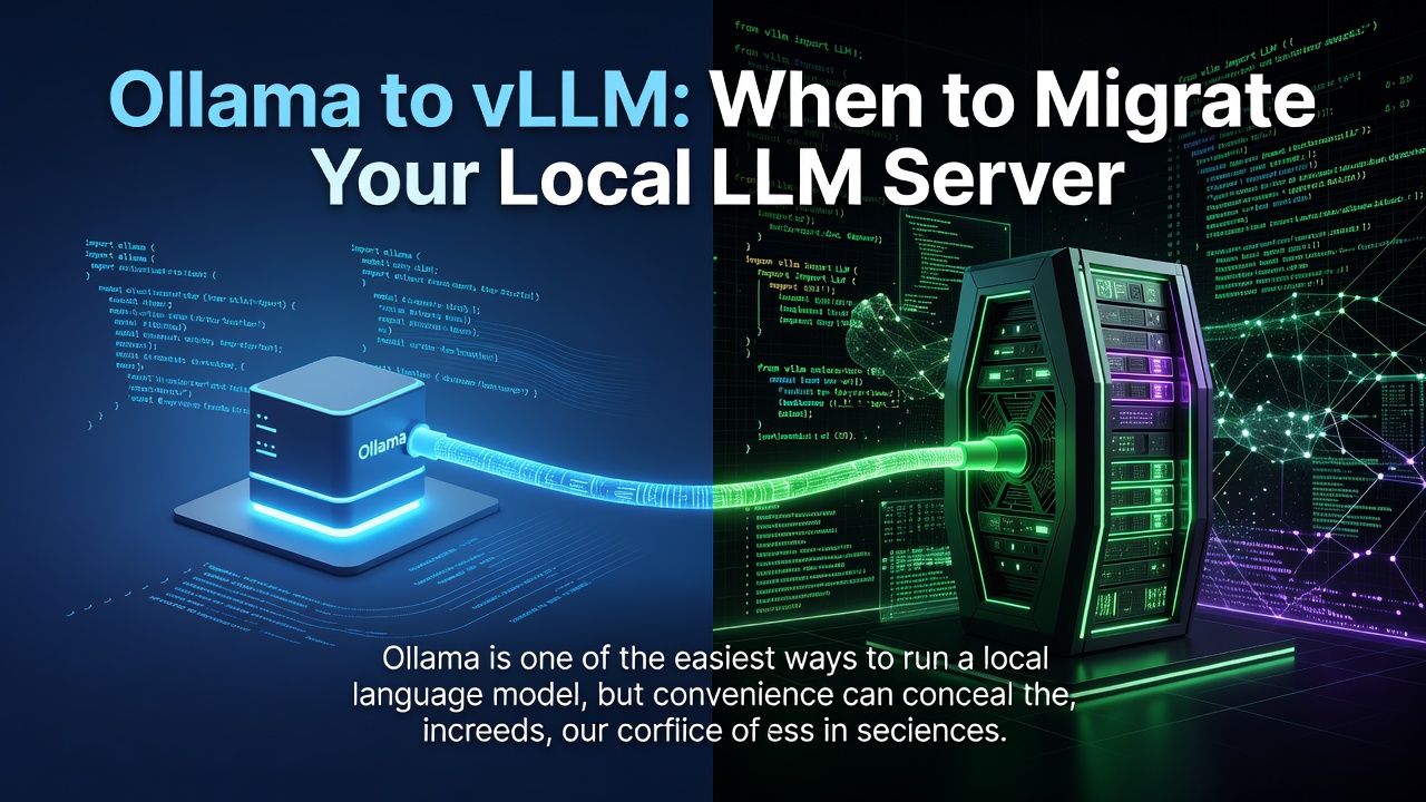 Ollama to vLLM: When to Migrate Your Local LLM Server