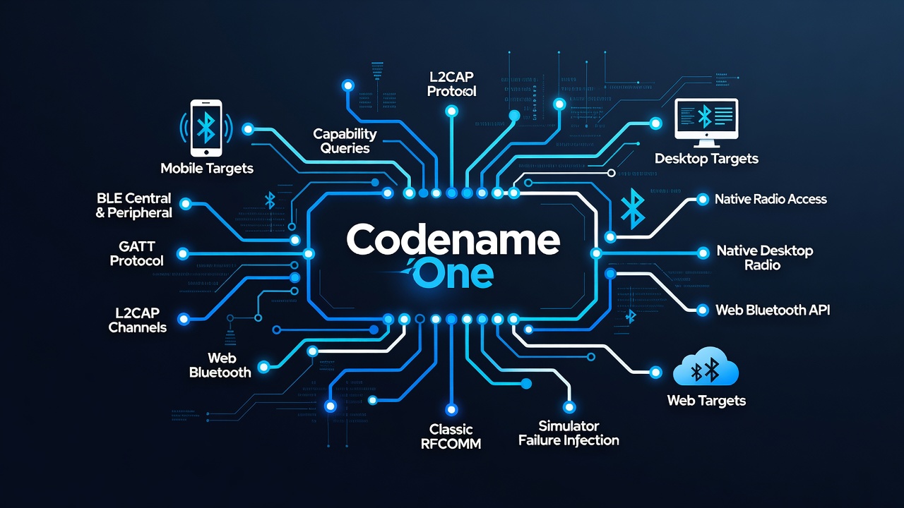 Bluetooth Support Across Every Codename One Target
