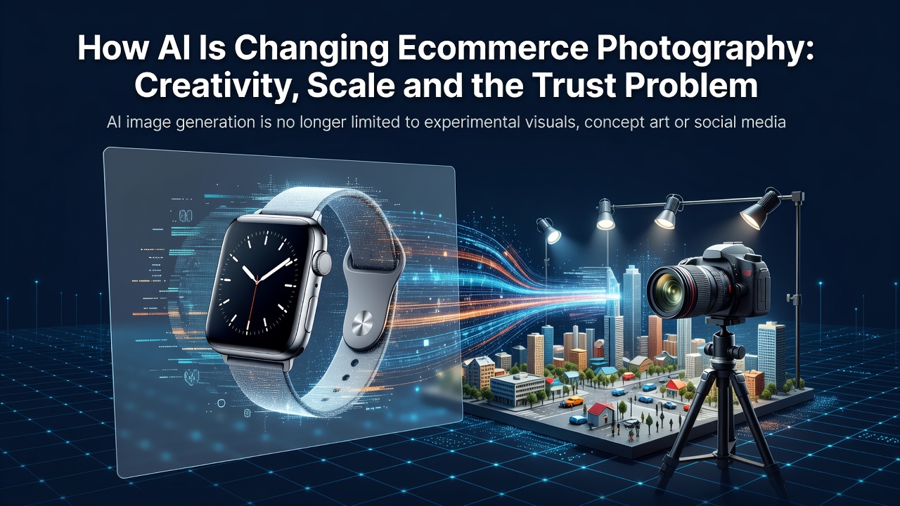 How AI Is Changing Ecommerce Photography: Creativity, Scale and the Trust Problem