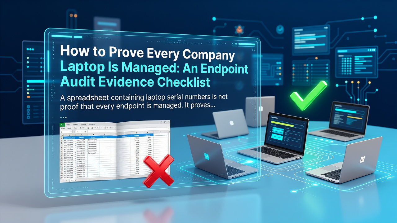 How to Prove Every Company Laptop Is Managed: An Endpoint Audit Evidence Checklist