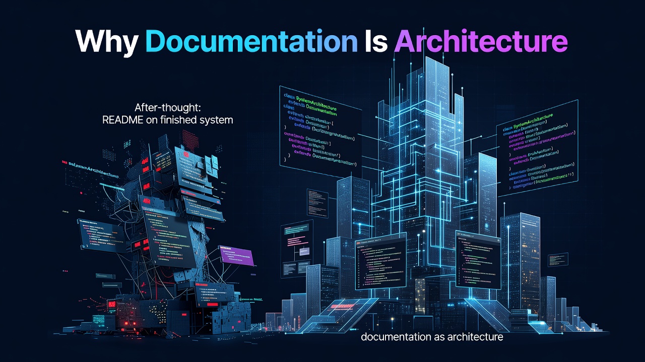 Why Documentation Is Architecture