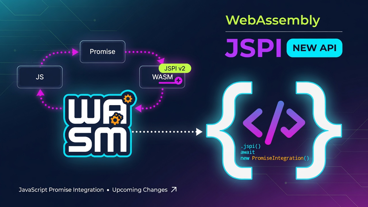 WebAssembly JSPI has a new API