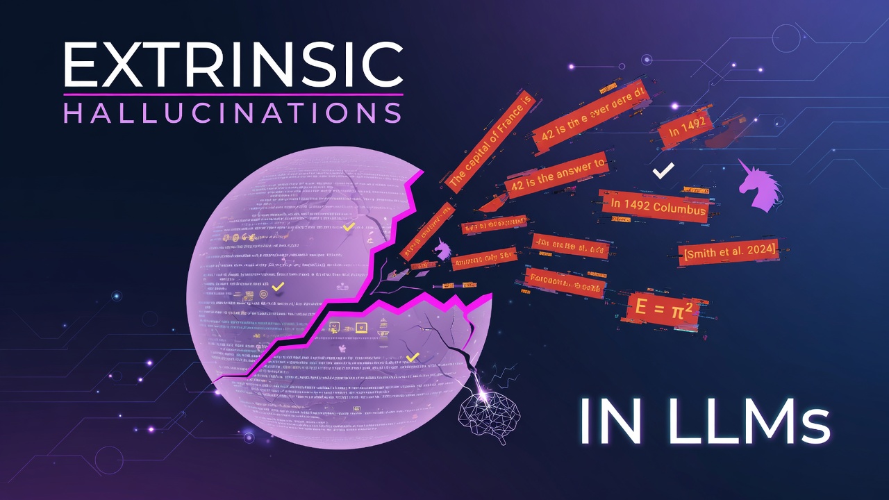 Extrinsic Hallucinations in LLMs